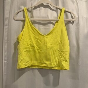 Lululemon Hawaii Edition Neon Yellow Align Tank